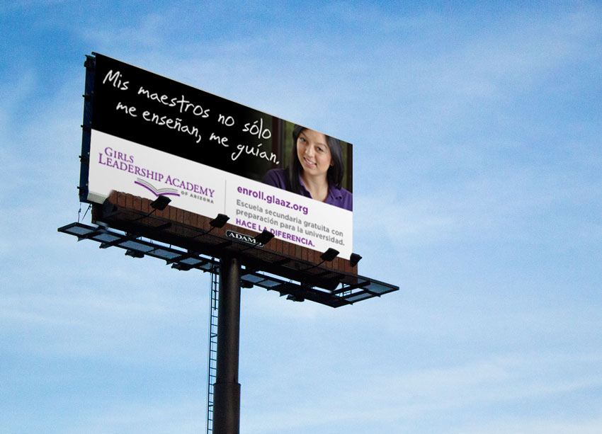 out-of-home_billboard_b Girls Leadership Academy of Arizona