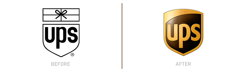 3-UPS Logo Evolution