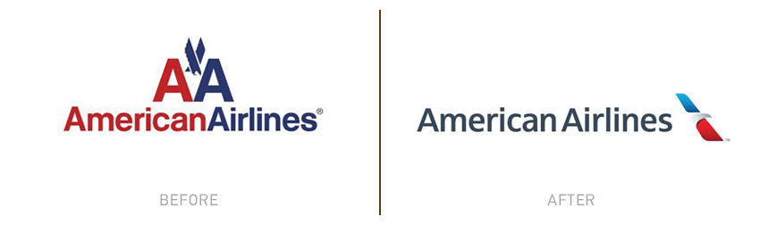5-AmericanAirlines Logo Evolution