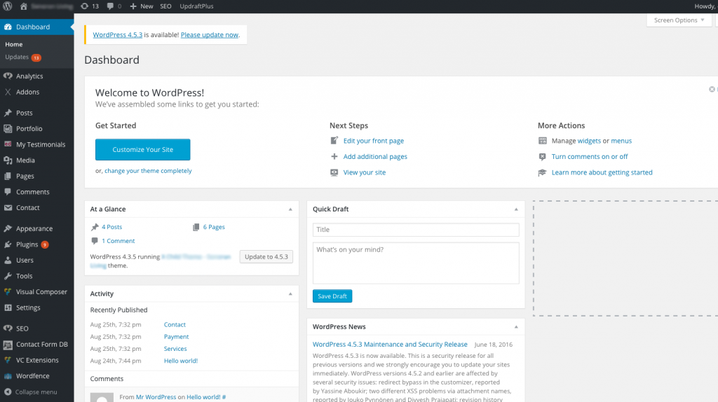 WordPress Basic Training for Clients Dashboard-1024x574 Dashboard-1024x574 WordPress Basic Training for Clients