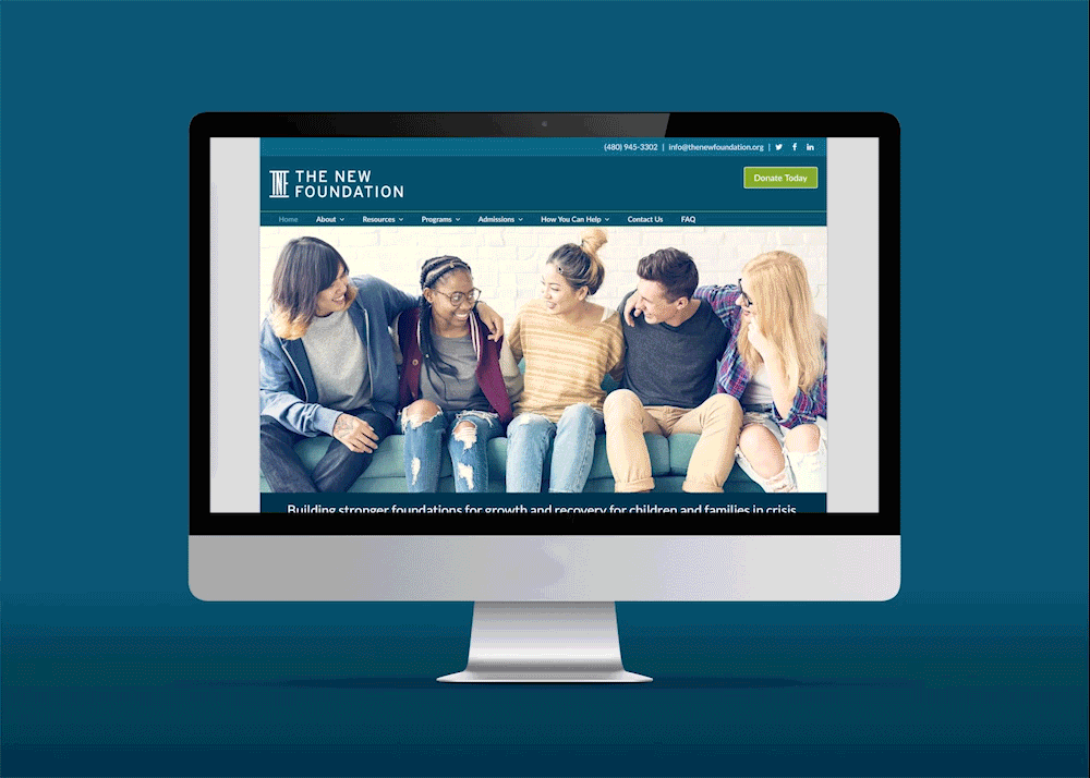 TNF_Website_Animated_4 The New Foundation: Website Design & Development